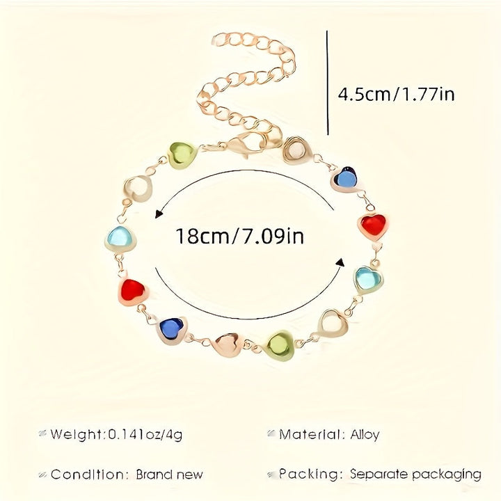 Merle | Armband mit Herzanhänger