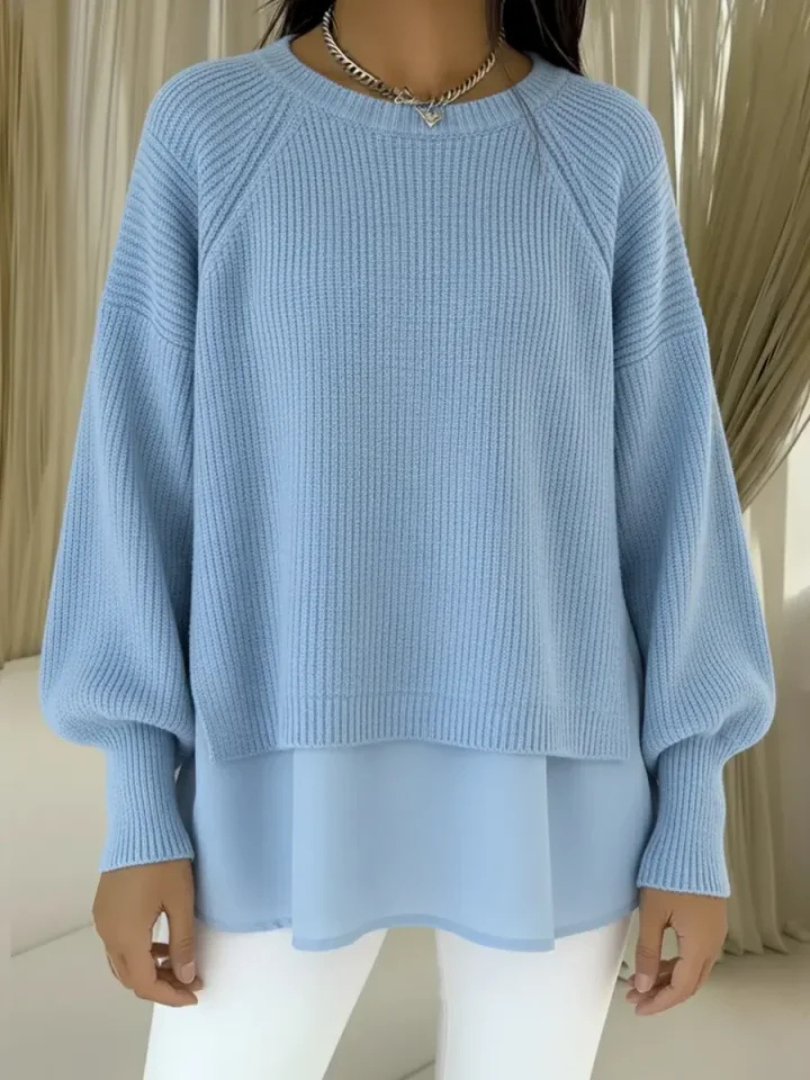 Casilda | Pullover im Zwei-in-eins-Look