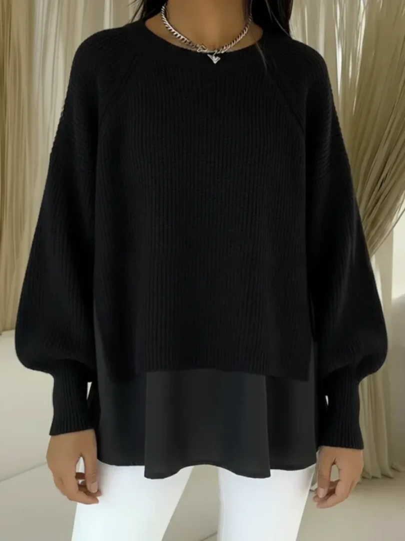 Casilda | Pullover im Zwei-in-eins-Look