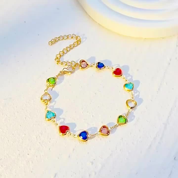 Merle | Armband mit Herzanhänger