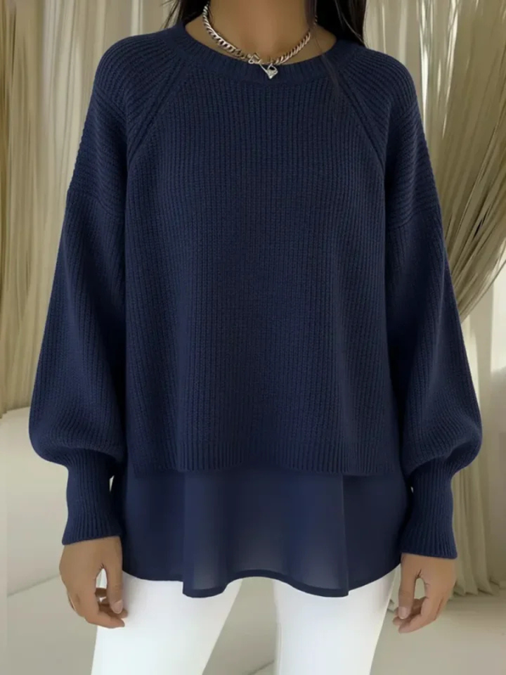 Casilda | Pullover im Zwei-in-eins-Look