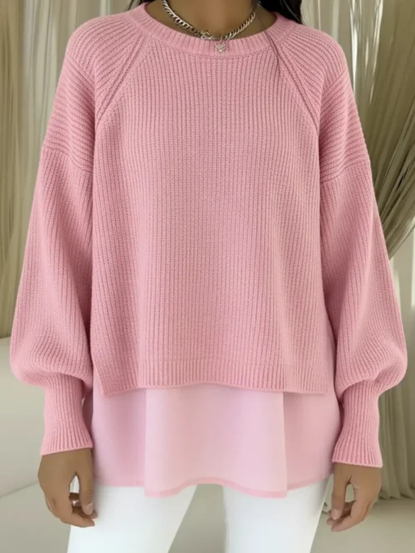 Casilda | Pullover im Zwei-in-eins-Look