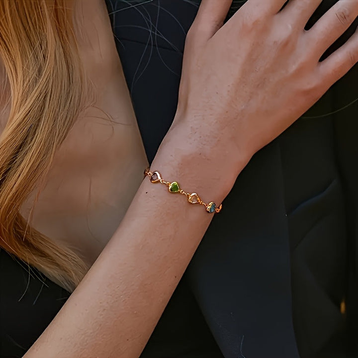 Merle | Armband mit Herzanhänger