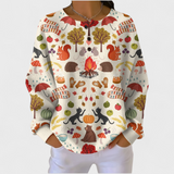 Hedda™ | Pullover mit Herbstmotiven