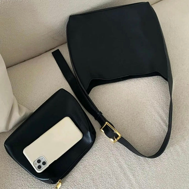 Stacy™ | Elegante Kunstleder Handtasche