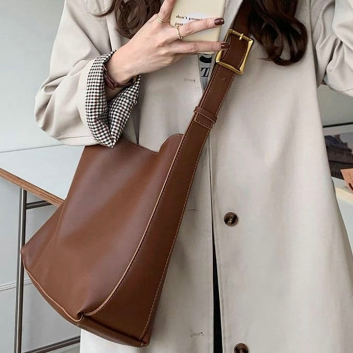 Stacy™ | Elegante Kunstleder Handtasche