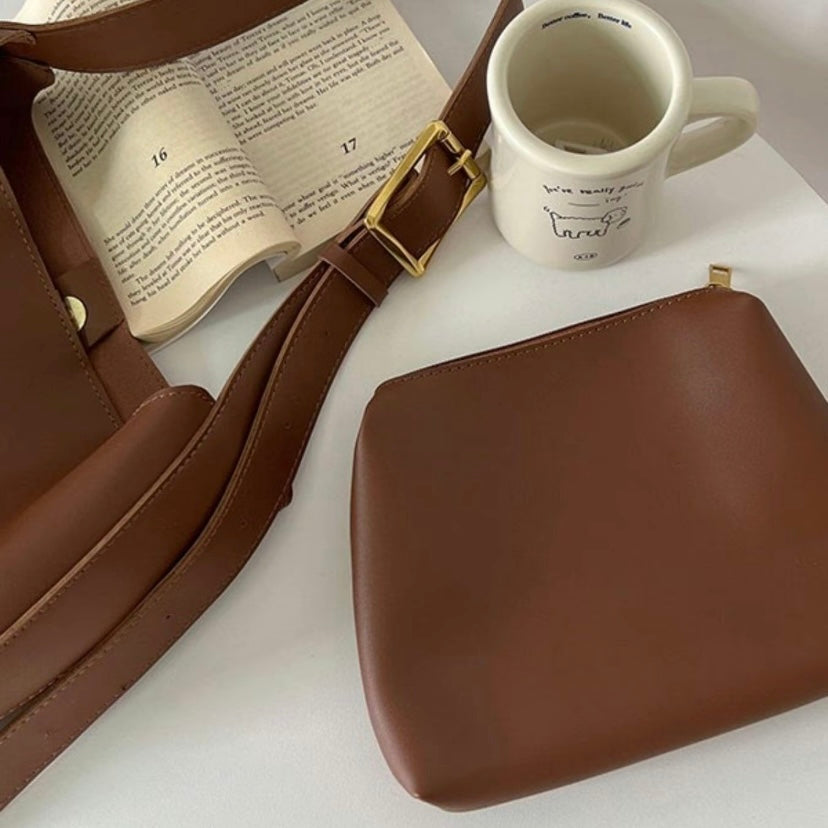 Stacy™ | Elegante Kunstleder Handtasche