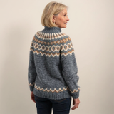 Ellinor™ | Rollkragenpullover im Norweger-Muster