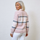 Brunhilde™ | Pullover mit Schneekristallen