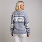 Brunhilde™ | Pullover mit Schneekristallen