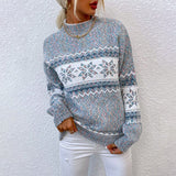 Brunhilde™ | Pullover mit Schneekristallen