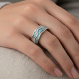 Tilda | Ring mit Wellenmotiv