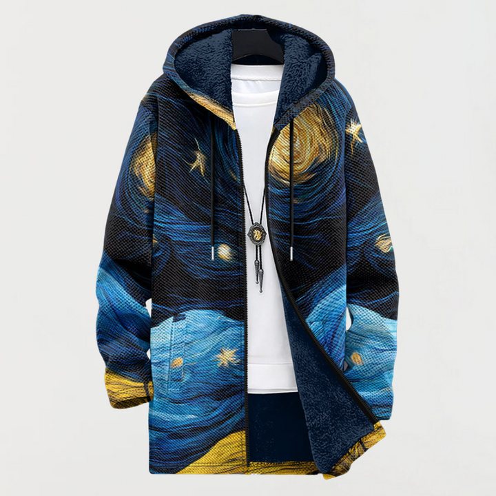 Ilona™ | Kapuzenjacke mit Sternenhimmel