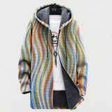 Tanja™ | Kapuzenjacke mit Wellenstreifen