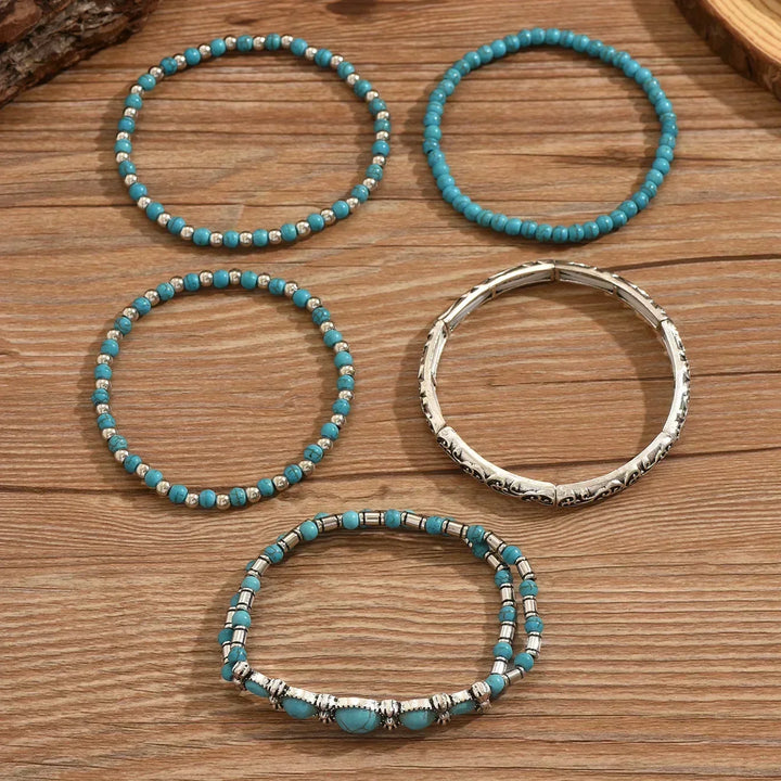 Imke | Armband-Set in Türkis