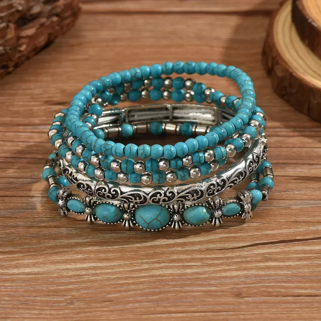 Imke | Armband-Set in Türkis