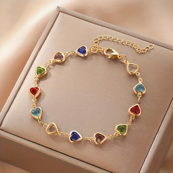 Merle | Armband mit Herzanhänger