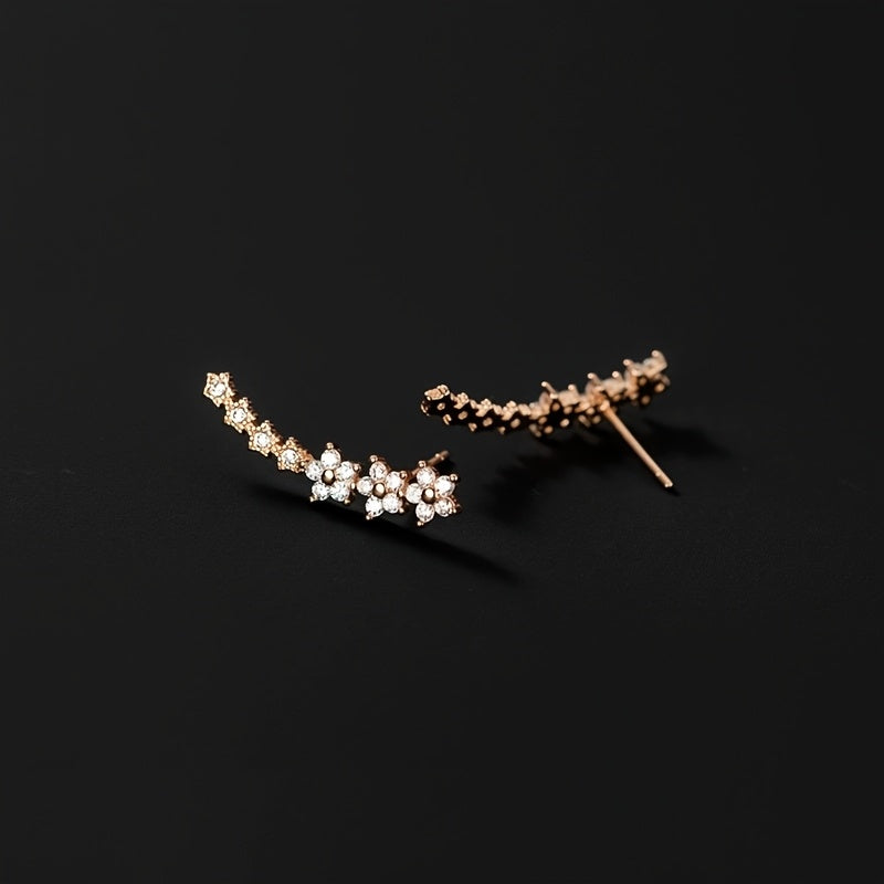 Frauke | Ohrringe mit Blütenmotiv