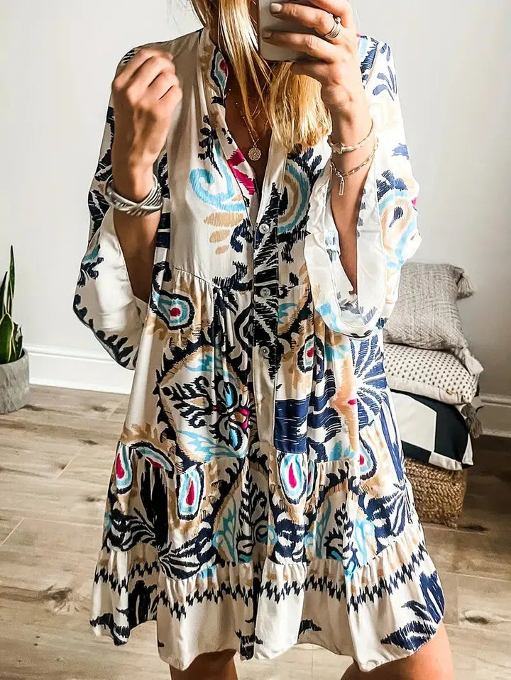 Veronique - Bohemian Tunika Kleid