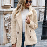 Bianca | Kuschelige Jacke mit Reverskragen