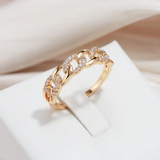 Gerlinde | Ring im Geflecht-Look