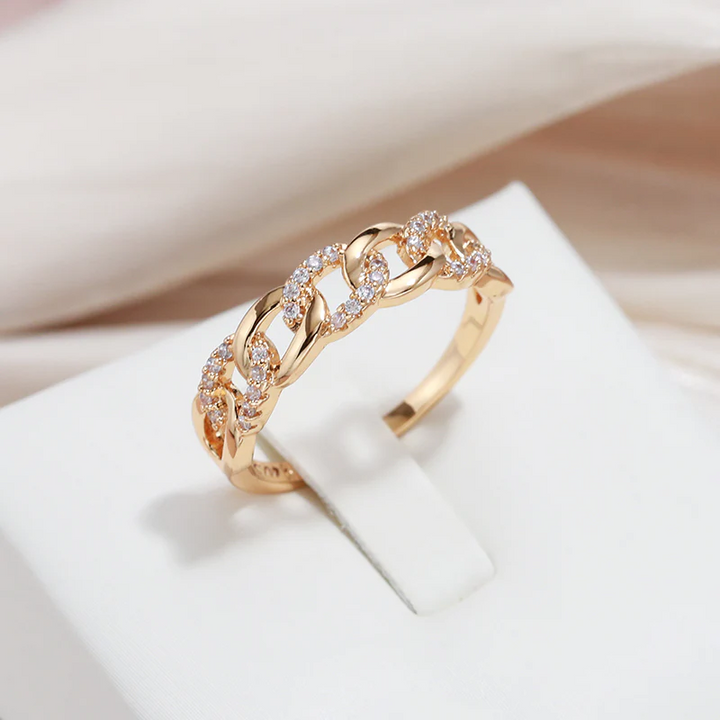 Gerlinde | Ring im Geflecht-Look