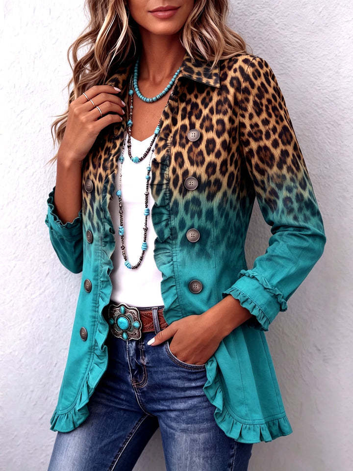 Barbara™ | Blazer im Leoparden-Verlauf